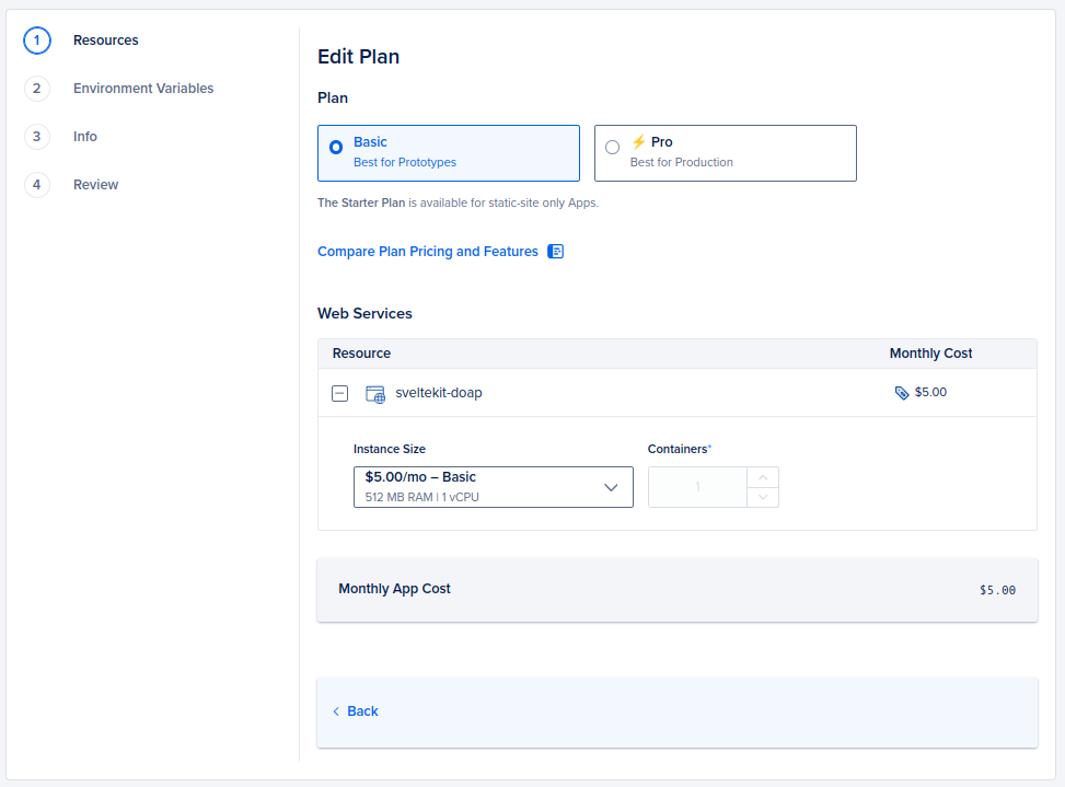 Select Plan